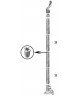 Kompletny komin żaroodporny wielowarstwowy fi 200/340 4m